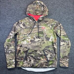 Under Armour Womens Icon Camo Hoodie Medium ColdGear Storm  Camoulage